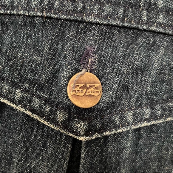 VTG Mizz Lizz Women’s Denim Blue 90s Indie Jean Jacket Size Medium - Picture 3 of 8